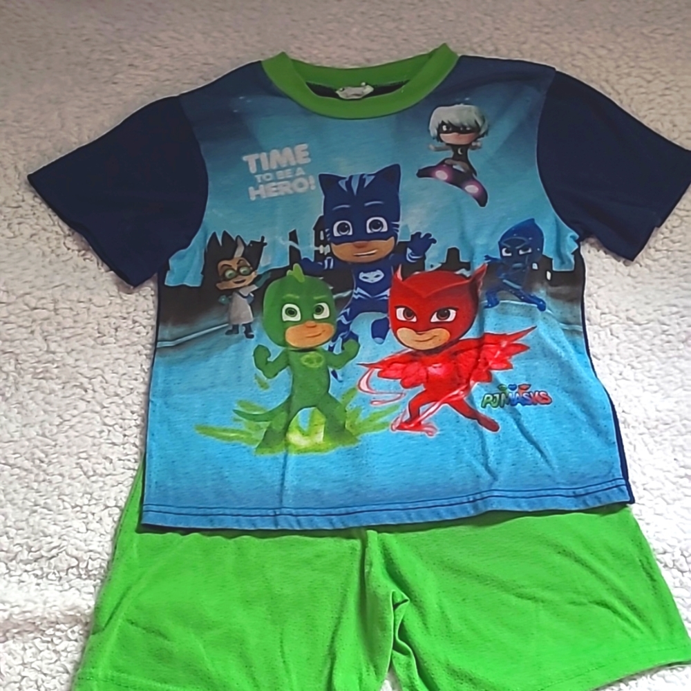 PJMASKS Boys Pajama Set, size 8